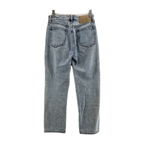 rag & bone Jeans Womens 26 Alex High Rise Ankle Straight Venice Acid Wash Crop - Picture 4 of 13